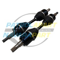 RCV Ultimate Front CV Drive Shaft Assembly Pair for Nissan Navara D23 NP300 S5