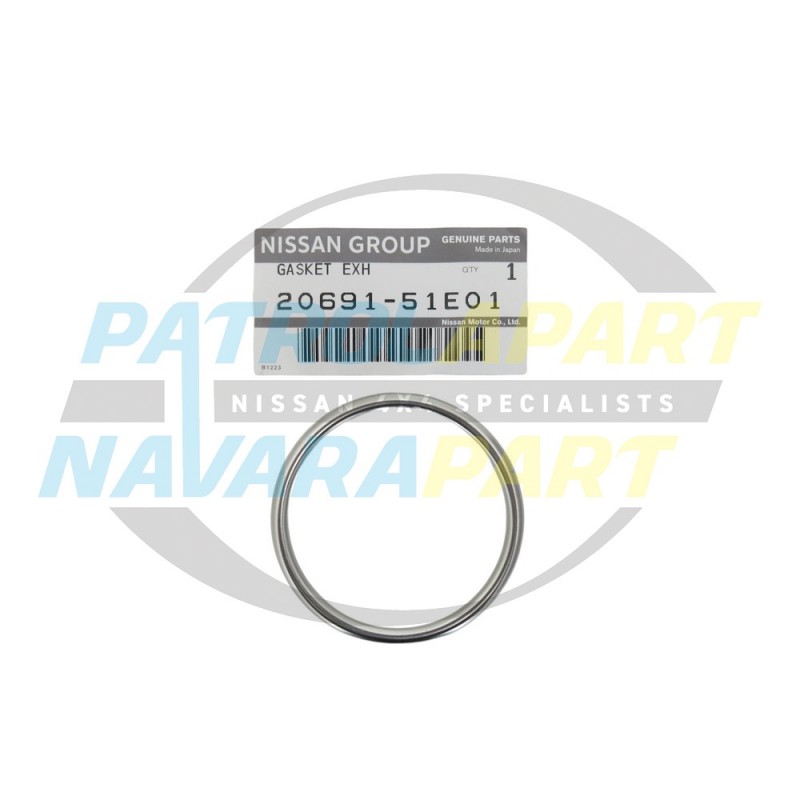 Genuine Nissan Exhaust Ring Gasket - Nissan Navara D22 YD25, KA24, ZD30 & QD32
