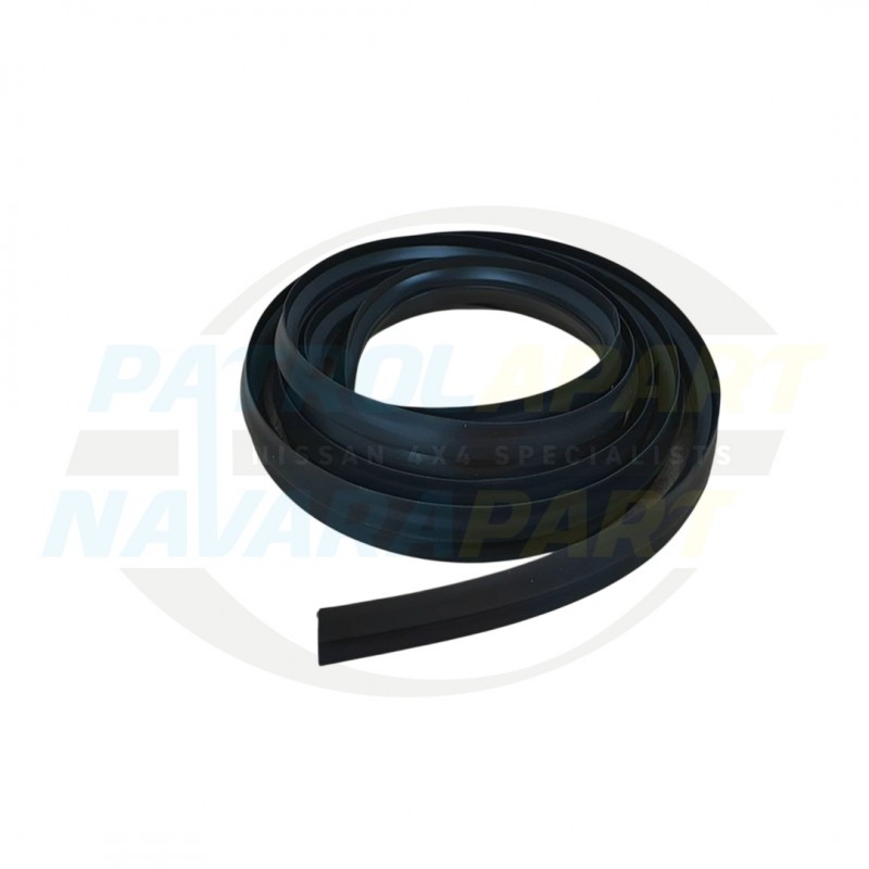 Wheel Arch Fender Flare Seal Trim Black 1.8m (2 Pack) - GQ GU Patrol, D22 Navara