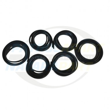All New Design Flare Seal Rubber Mould Black 1.8M Length (6 Pack) - Nissan Patrol Y60 GQ & Y61 GU, Navara D22  