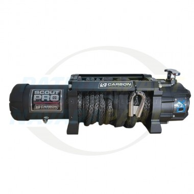 Scout Pro Winch 12k V3 BLACK HOOK - Carbon Offroad