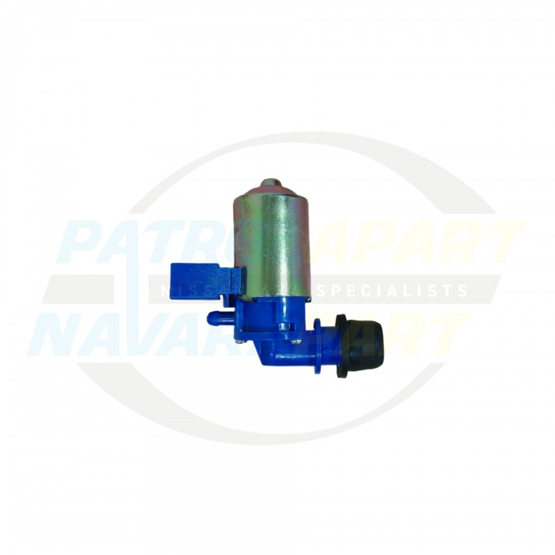 Windscreen Washer Pump (Blue) - Nissan Navara D40 (Thai Built)