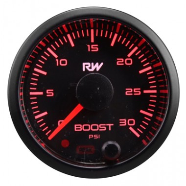 Raceworks Electronic Diesel Boost Gauge Kit (30psi) 52mm