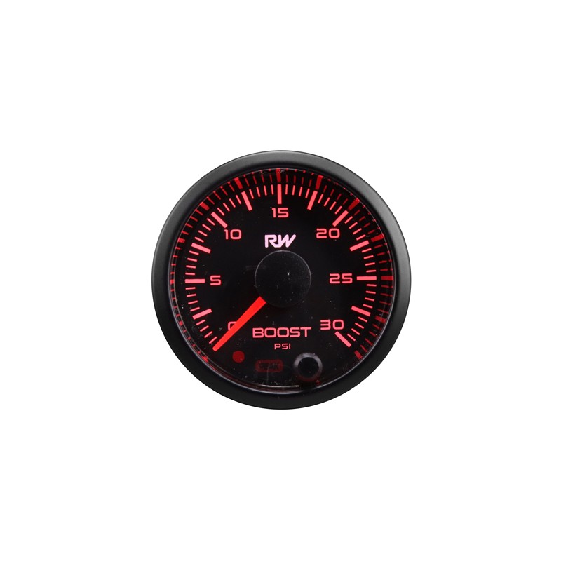 Raceworks Electronic Diesel Boost Gauge Kit (30psi) 52mm