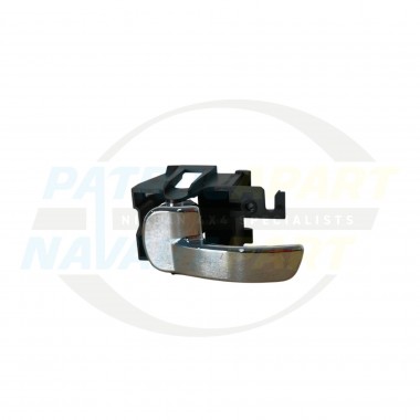 Genuine Nissan Left Hand LH Inner Door Handle NEW - Navara D40 Pathfinder R51