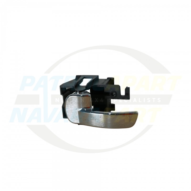 Genuine Nissan Left Hand LH Inner Door Handle NEW - Navara D40 Pathfinder R51