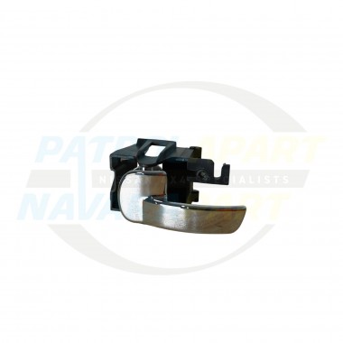 Chrome Door Handle Suit Nissan Navara Pathfinder D40 R51 Left Inner