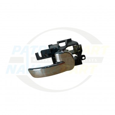 Chrome Door Handle Suits Nissan Navara Pathfinder D40 R51 Right Hand RH Inner