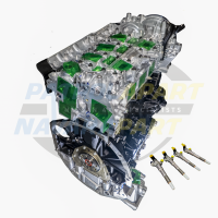 Long Engine OE Quality – Nissan Navara D23 NP300 YS23 M9T with Genuine New Injectors