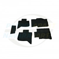 Genuine Nissan All-Weather Floor Mats Front & Rear - D27 Navara
