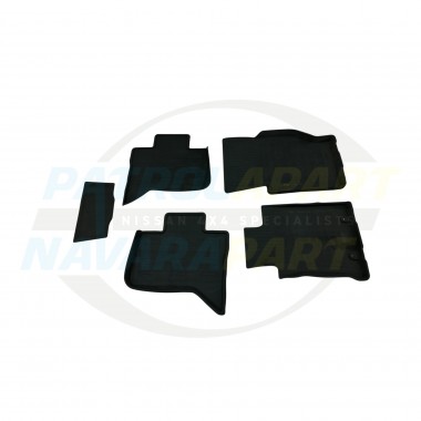 Genuine Nissan All-Weather Floor Mats Front & Rear - D27 Navara