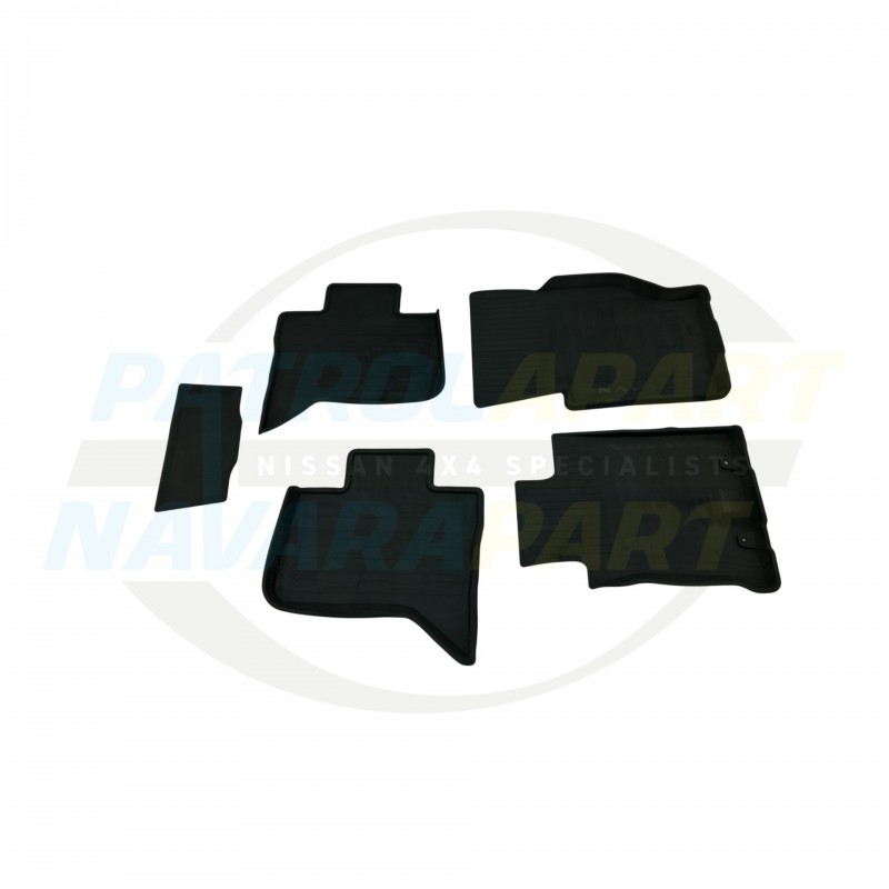 Genuine Nissan All-Weather Floor Mats Front & Rear - D27 Navara