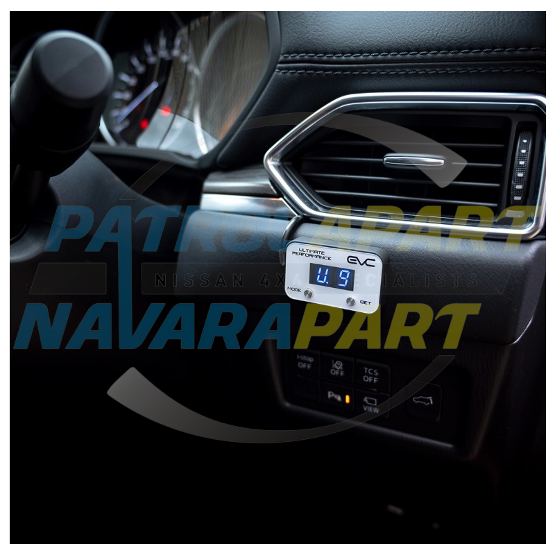EVC Throttle Controller Ultimate9 - Nissan Navara R51 D40 D23 NP300