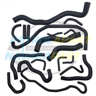 Radiator & Heater Cooling Hose Kit - Nissan Navara D40 & Pathfinder R51 YD25 2005-10