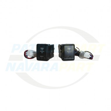 Air on Board Push Switch Pair - Winch In / Winch Out - D23 NP300 Navara