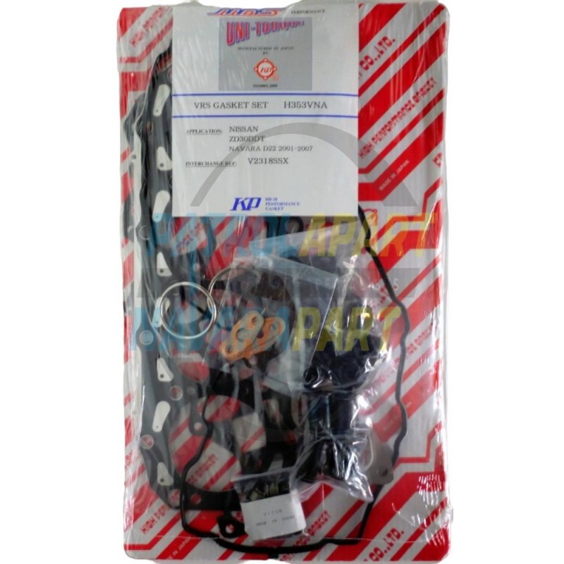 VRS Gasket Set ZD30Di KP Japanese - Nissan Navara D22 ZD30