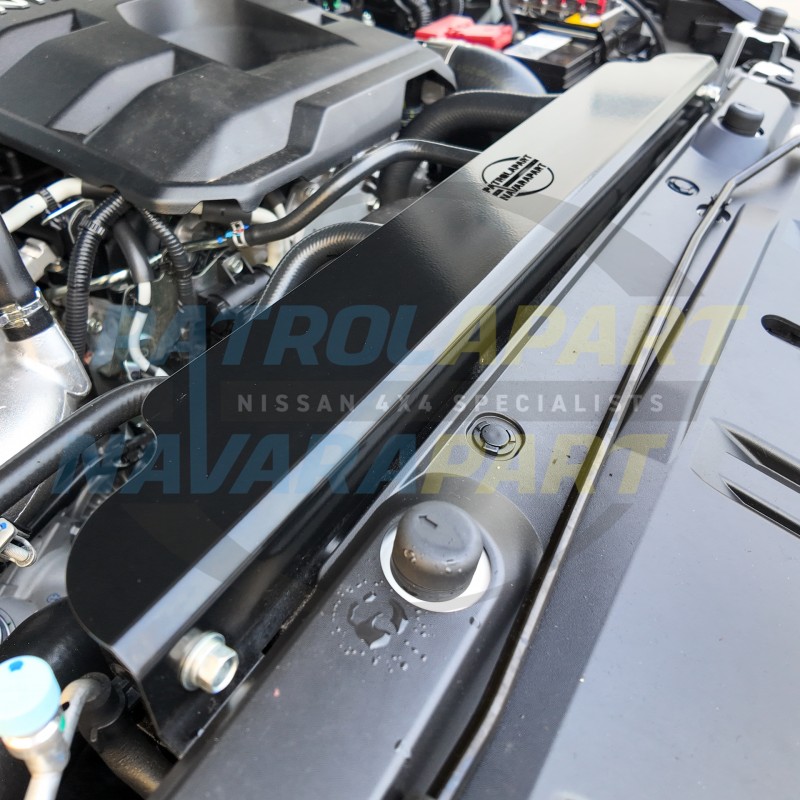 Aluminium Radiator Cover - Nissan Navara D27 Triton MV
