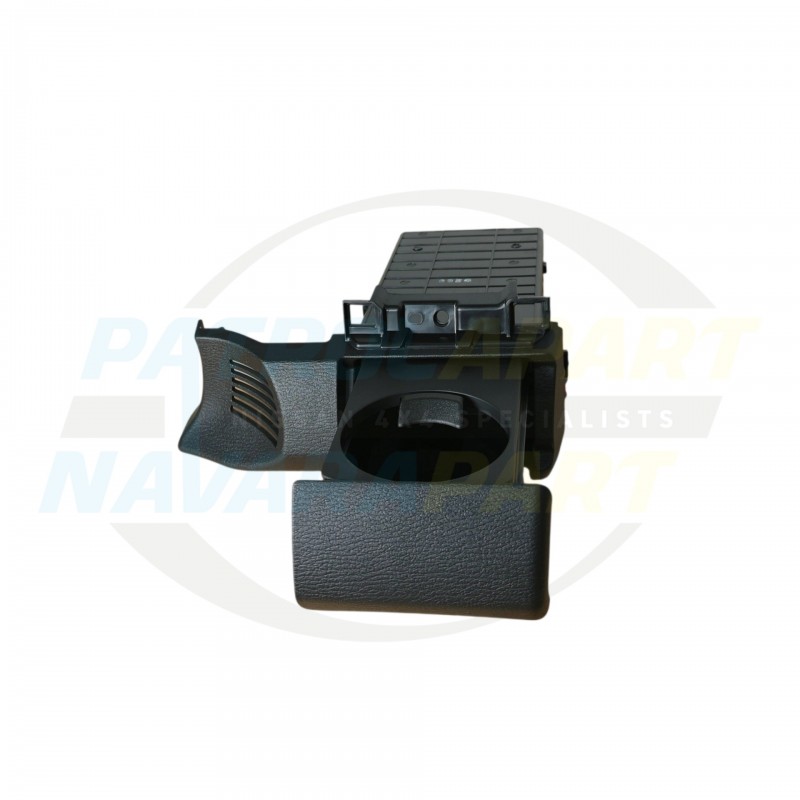 Genuine Nissan Cup Holder In-Dash Drivers RHS - Navara D27 Mitsubishi Triton MV