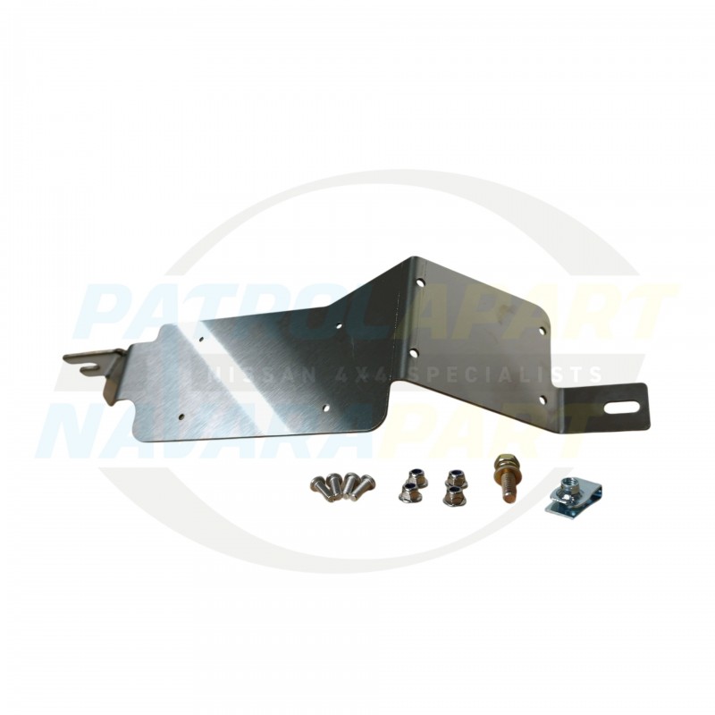 Underdash UHF & Tow-Pro Mounting Bracket - Nissan Navara D27 Mitsubishi Triton MV