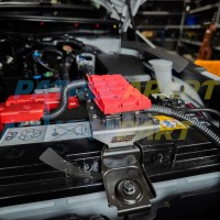 Battery Hold Down Clamp Modular Fuse Holder - Suits Nissan Navara D27 Mitsubishi Triton MV