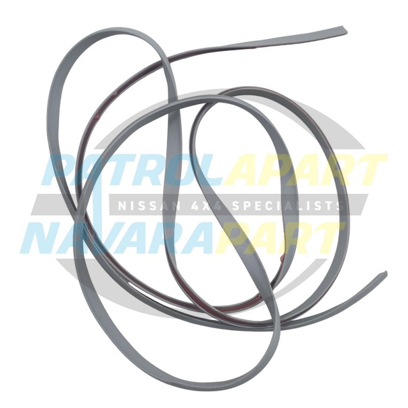 Flare Seal Rubber Silver Mould 2m - Nissan Navara D22 D40