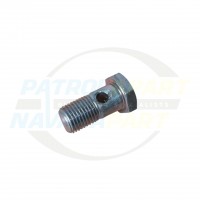 Genuine Nissan Banjo Bolt Turbo Vac Pump Oil Feed Pipe - Navara YD25 D22 D40