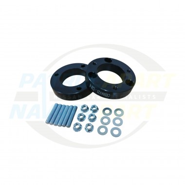 25mm Front Strut Coil Spacer PAIR - Nissan Navara D40 & D23 NP300
