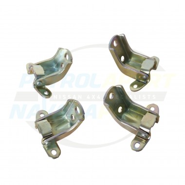 Genuine Nissan Door Hinge Pair Front Set - Navara D22 JN1