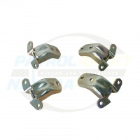 Genuine Nissan Door Hinge Pair Front Set - Navara D22 JN1