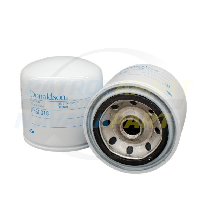Donaldson Oil Filter for Nissan Navara D40 R51 D22 MNT VSK YD25
