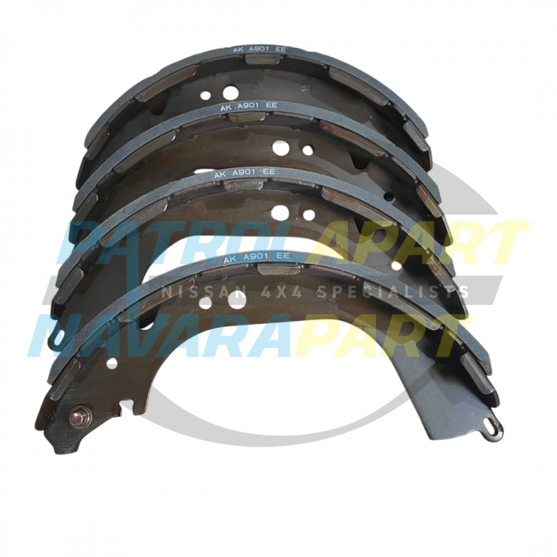 Genuine Nissan Drum Brake Shoes Rear New Old Stock - D21 Navara