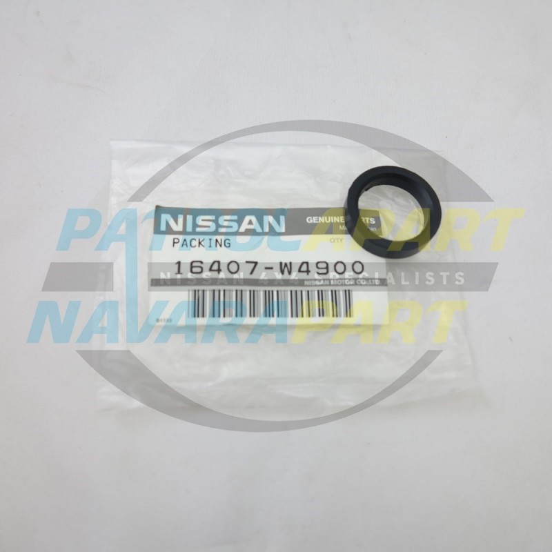 Genuine Nissan Navara D22 QD32 TD27 Lift Pump to Fuel Filter Seal
