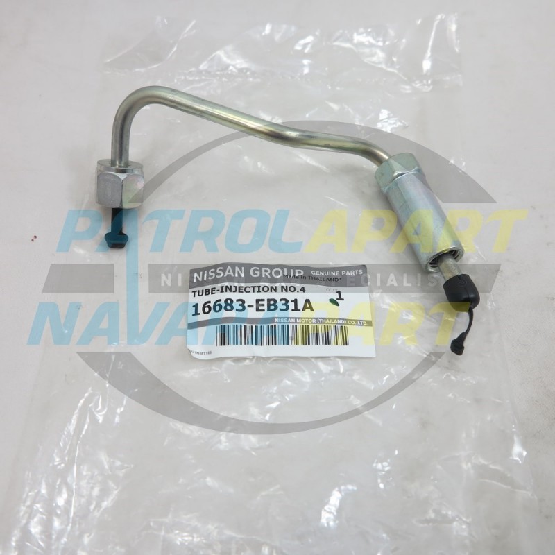 Genuine Nissan Navara D22 D40 Thai Spanish YD25 Injector Pipe #4