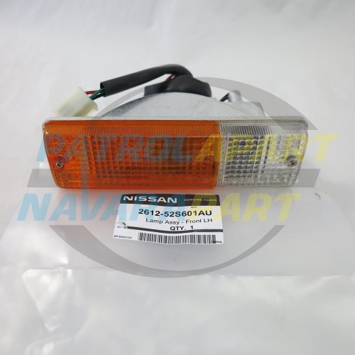 Genuine Nissan Navara D22 D40 Steel BullBar Indicator Light LH