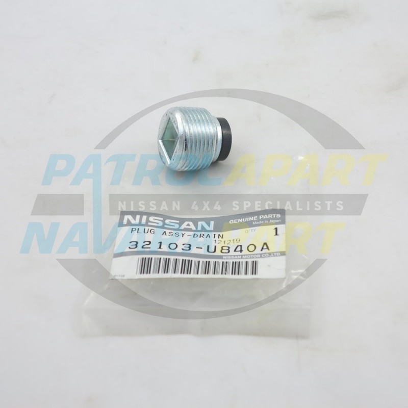 Nissan Navara D22 Diff Drain plug with Magnet