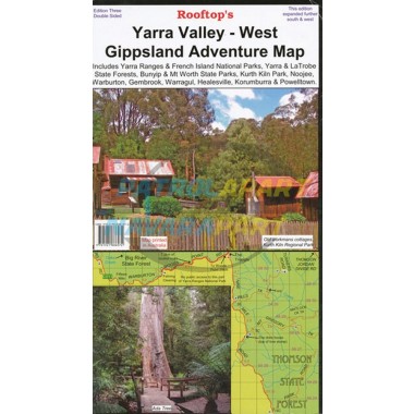 Yarra Valley West Gippsland Adventure Map Rooftop