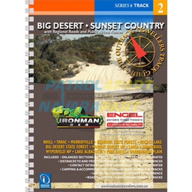 Map Book Big Desert - Sunset Country Outback Traveller's Track Guide