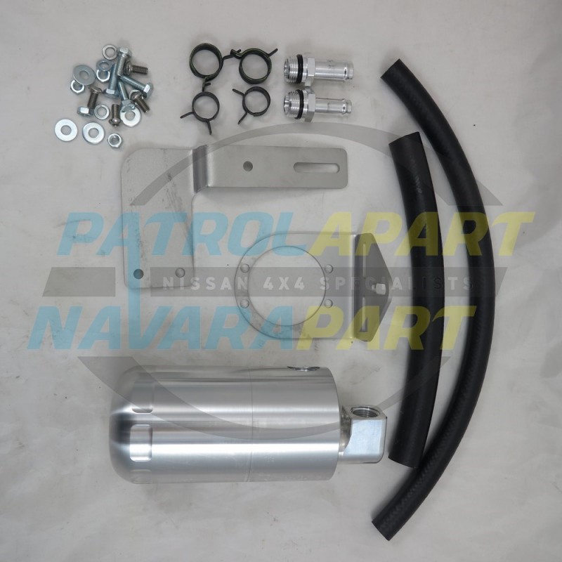 High Performance Diesel Catch Can for Nissan Navara D22 ZD30 3.0L