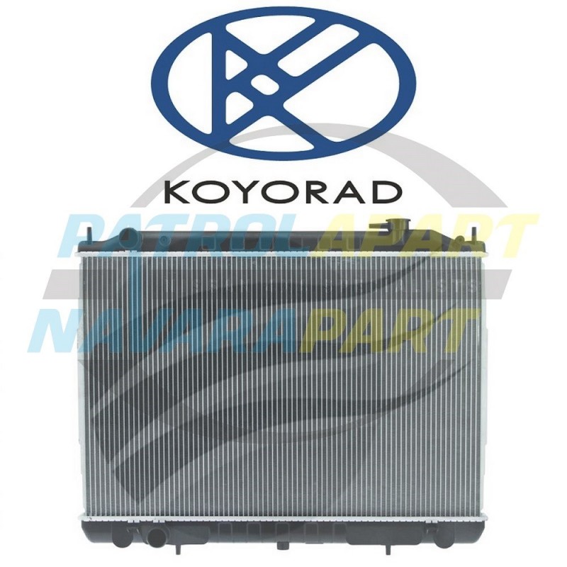 KOYO Aluminium Radiator suit Nissan Navara D22 YD25DDTI