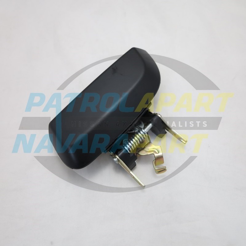 Right Hand Rear Outer Door Handle Black suits Nissan Pathfinder R51