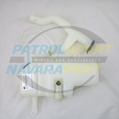 Windscreen Washer Bottle & Pump for Nissan Navara D22 2/97 - 10/01