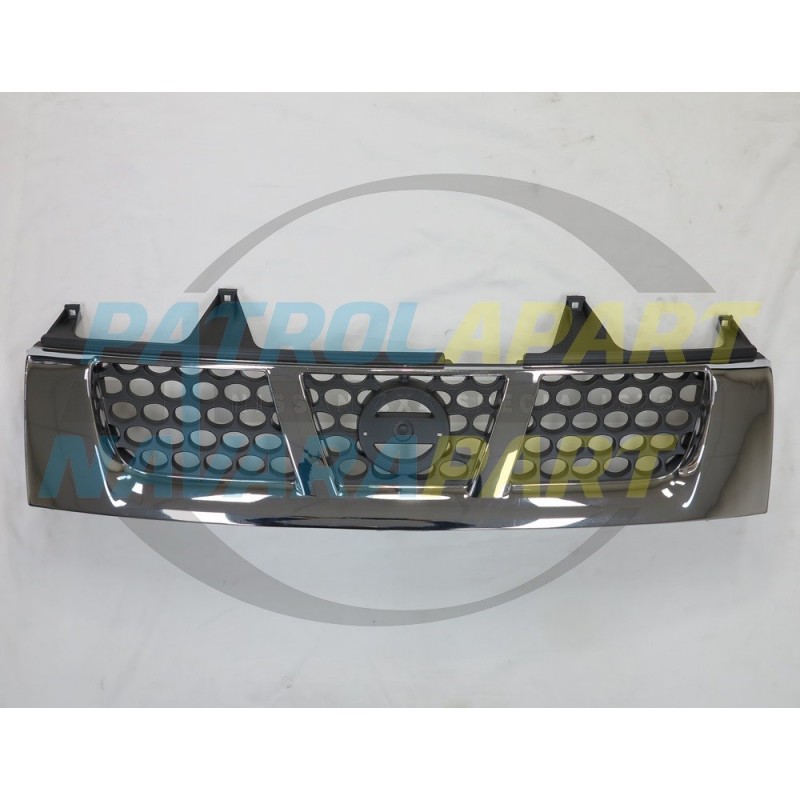 Chrome Grille for Nissan Navara D22 2WD 4WD ST/ST-R 2001-2015