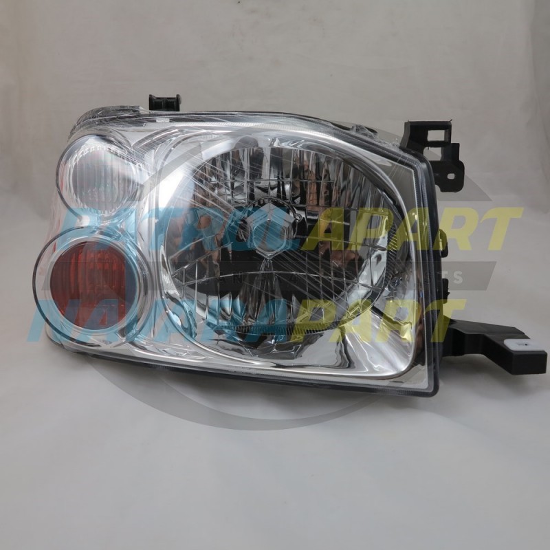 RH Drivers Side Headlight Lamp fits Nissan Navara D22 2001-2015
