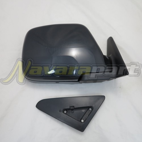 Right Hand Black Manual Mirror for Nissan Navara D22 YD25 DX 2008 on