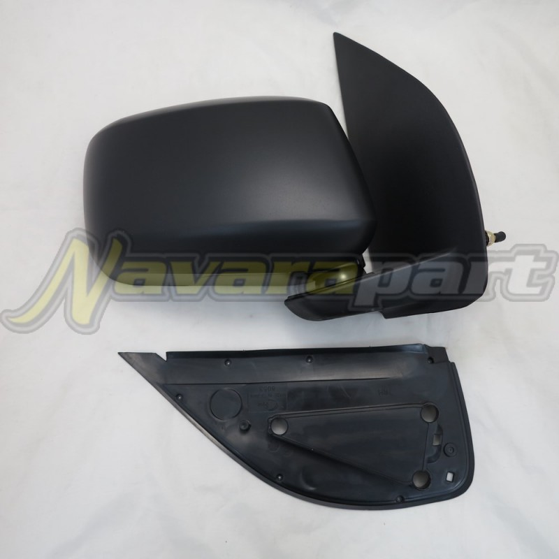 Right Hand Manual Black Mirror fits Nissan Navara D40 VSK 4WD 2005-10