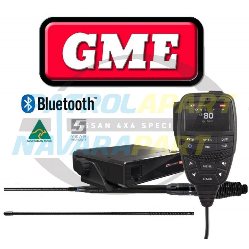 GME 330CTP XRS Connect UHF CB Radio with Bluetooth Touring Pack