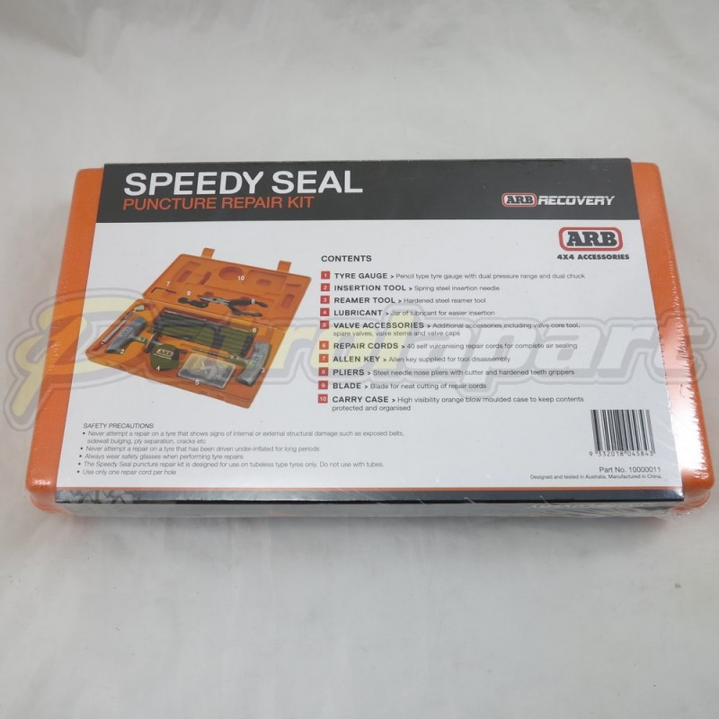 ARB Speedy Seal S2 Emergency 4WD 4x4 Car Flat Tyre Repair Puncture Kit