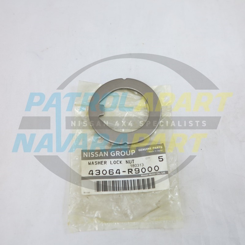 Genuine Nissan Navara D22 Rear Axle Inner Lock Tab Plate